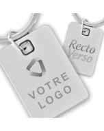 Porte-clés Métal et ABS 6 couleurs