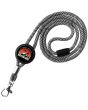 Lanyard tour de cou publicitaire - cordon blanc