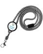 Lanyard tour de cou publicitaire - cordon blanc