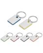 Porte-clés Métal e	t ABS, ABS 6 couleurs
