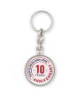 Porte-clé Metal publicitaire Rond double face 33mm