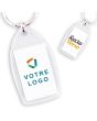 Porte Clef publicitaire PVC Goutte Rectangle 25x40 - on