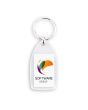 Porte Clef publicitaire PVC Goutte Rectangle 25x40