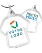 Porte-clé publicitaire acrylique t-shirt - on
