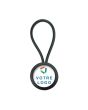 Porte-clef promotionnel rond plastique ABS