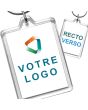 Porte-clef publicitaire Acrylique Rectangle 35x50 - on