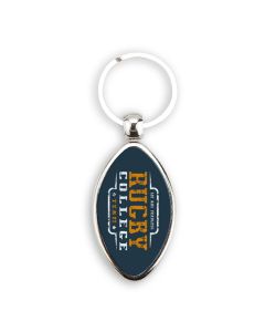 Porte-clés publicitaire ballon de rugby