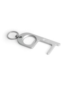 Porte-clef publicitaire multifonction aluminium