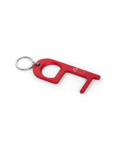 Porte-clef publicitaire multifonction aluminium