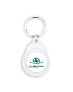 Porte Clef Cristal Rond 25 mm off