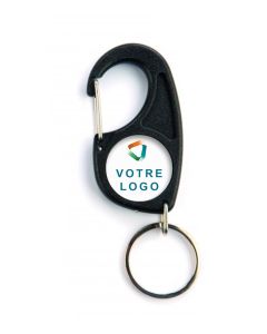 Porte Clés Jeton Publicitaire Pas Cher - 50 cts Euro - EURO50