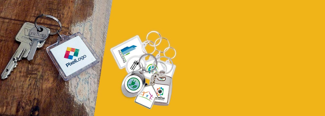 nos modèles de porte-clés publicitaires pour les pros