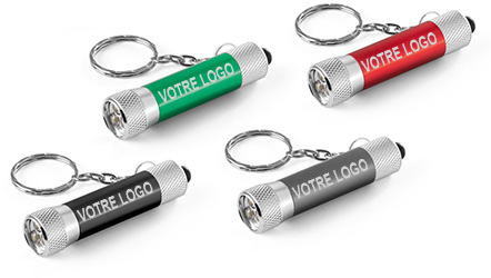 porte-clés publicitaires lampe led